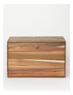 Acacia Wood Bread Bin