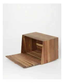 Acacia Wood Bread Bin -Kitchen Essentials Shop 898508800 3 720x928
