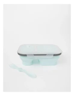 Collapsible Silicone Lunch Box 1.2L 21x16x7cm In Mint 9 Collapsible Silicone Lunch Box 1.2L 21x16x7cm In Mint -Kitchen Essentials Shop 899251300 3 720x928