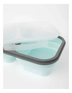 Collapsible Silicone Lunch Box 1.2L 21x16x7cm In Mint 10 Collapsible Silicone Lunch Box 1.2L 21x16x7cm In Mint -Kitchen Essentials Shop 899251300 4 720x928