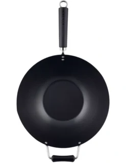 Non-Stick Carbon Steel Wok 35cm Black 9 Non-Stick Carbon Steel Wok 35cm Black -Kitchen Essentials Shop 902662480 2 720x928