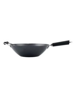 Non-Stick Carbon Steel Wok 35cm Black 10 Non-Stick Carbon Steel Wok 35cm Black -Kitchen Essentials Shop 902662480 3 720x928