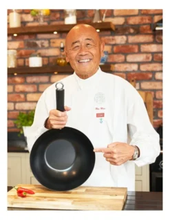 Non-Stick Carbon Steel Wok 35cm Black 12 Non-Stick Carbon Steel Wok 35cm Black -Kitchen Essentials Shop 902662480 5 720x928