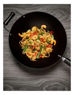 Non-Stick Carbon Steel Wok 35cm Black 13 Non-Stick Carbon Steel Wok 35cm Black -Kitchen Essentials Shop 902662480 6 720x928