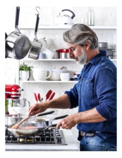 KitchenAid Classic Stainless Steel Open Frypan 30cm 8 KitchenAid Classic Stainless Steel Open Frypan 30cm -Kitchen Essentials Shop 914827510 3 720x928