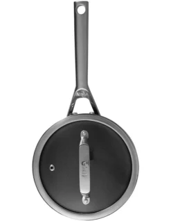 Ninja Zero Stick Saucepan With Lid 20cm/3.8L Stainless Steel/Charcoal -Kitchen Essentials Shop 916622110 2 720x928