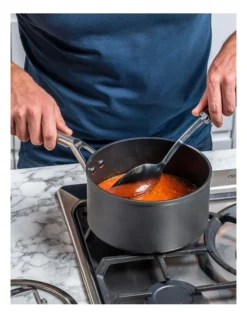 Ninja Zero Stick Saucepan With Lid 20cm/3.8L Stainless Steel/Charcoal -Kitchen Essentials Shop 916622110 5 720x928