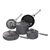 Ninja Zero Stick Piece Cookware Set Stainless Steel/Charcoal 1 Ninja Zero Stick Piece Cookware Set Stainless Steel/Charcoal -Kitchen Essentials Shop 916622290 1 720x928