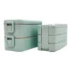 Twin Bento Lunch Box Large 2 Tiered 3 Tiered Green 2 Twin Bento Lunch Box Large 2 Tiered 3 Tiered Green -Kitchen Essentials Shop 916909570 1 720x928