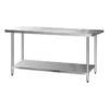 Commercial Stainless Steel Kitchen Bench 43 Food Prep Table 1829x76mm Silver -Kitchen Essentials Shop 925307830 1 720x928