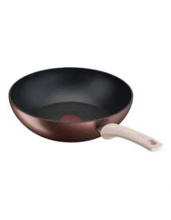 Tefal Eco Respect Induction Non-Stick Wok 28cm In Bronze -Kitchen Essentials Shop 928709290 3 1 720x928