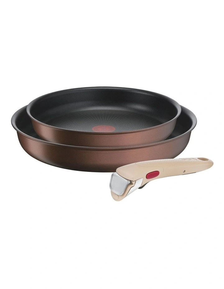 Tefal Ingenio Eco Respect Induction Non-Stick 3 Piece Frypan Set 24/28cm 3 Tefal Ingenio Eco Respect Induction Non-Stick 3 Piece Frypan Set 24/28cm