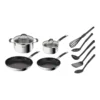 Tefal Illico Induction 4 Piece Set Utensils In Stainless Steel