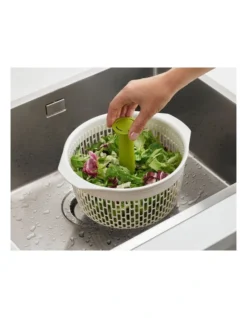 Joseph Joseph Spindola In-sink Salad-spinning Colander In White/Green 15 Joseph Joseph Spindola In-sink Salad-spinning Colander In White/Green -Kitchen Essentials Shop 932986720 7 720x928
