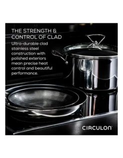 SteelShield C-Series Nonstick Frypan 22cm In Stainless Steel -Kitchen Essentials Shop 933769900 4 1 720x928