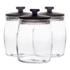 Industry Canister Set Glass 14x17cm S/3 1 Industry Canister Set Glass 14x17cm S/3 -Kitchen Essentials Shop 934208200 1 720x928