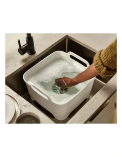 Joseph Joseph Wash&Drain Washing-Up Bowl In Light Stone/Sage 12 Joseph Joseph Wash&Drain Washing-Up Bowl In Light Stone/Sage -Kitchen Essentials Shop 934238890 5 720x928
