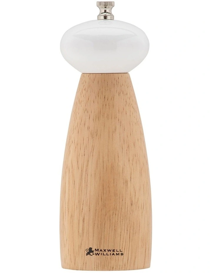 Maxwell & Williams Copenhagen Salt/Pepper Mill 17.5cm In White 3 Maxwell & Williams Copenhagen Salt/Pepper Mill 17.5cm In White