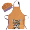 Maxwell & Williams Marini Ferlazzo Wild Planet Kids Apron & Hat Set Tiger In Yellow 1 Maxwell & Williams Marini Ferlazzo Wild Planet Kids Apron & Hat Set Tiger In Yellow -Kitchen Essentials Shop 934403140 1 720x928