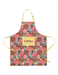 Maxwell & Williams Kasey Rainbow Be Fierce Apron 70x85cm Strong