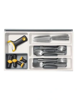 OXO Expandable Utensil Drawer Organiser In White/Grey 14 OXO Expandable Utensil Drawer Organiser In White/Grey -Kitchen Essentials Shop 934743700 6 720x928