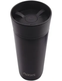 Oasis Stainless Steel Double Wall Insulated Travel Mug 360ml In Black 9 Oasis Stainless Steel Double Wall Insulated Travel Mug 360ml In Black -Kitchen Essentials Shop 935001820 2 720x928