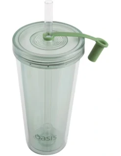 Oasis Double Wall Smoothie Tumbler With Straw 520ml In Green Apple 10 Oasis Double Wall Smoothie Tumbler With Straw 520ml In Green Apple -Kitchen Essentials Shop 935002270 3 720x928