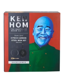 Non-Stick 4 Piece Carbon Steel Wok Set 31cm -Kitchen Essentials Shop 936529210 2 720x928
