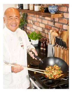 Non-Stick 4 Piece Carbon Steel Wok Set 31cm -Kitchen Essentials Shop 936529210 5 720x928