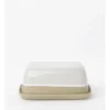 Esperance Wiped Edge Butter Dish 17x9x26cm In White 2 Esperance Wiped Edge Butter Dish 17x9x26cm In White -Kitchen Essentials Shop 939674620 1 720x928