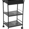 Move 3 Tier Kitchen Cart 74.5cm In Black -Kitchen Essentials Shop 949624120 1 720x928