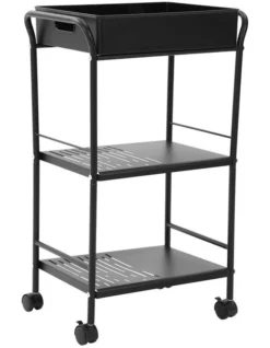 Move 3 Tier Kitchen Cart 74.5cm In Black 12 Move 3 Tier Kitchen Cart 74.5cm In Black -Kitchen Essentials Shop 949624120 4 720x928