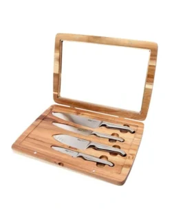 Pro Acacia Knife 4 Piece Set