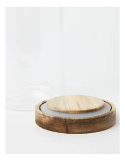 Glass Storage Jar With Acacia Lid 1000ml In Clear -Kitchen Essentials Shop 961810390 4 720x928