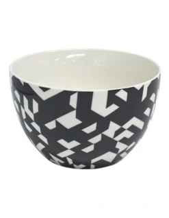 Lunch2Go Bowl With Lid 15X9cm In Black/White -Kitchen Essentials Shop 967648870 2 720x928