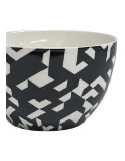 Lunch2Go Bowl With Lid 15X9cm In Black/White -Kitchen Essentials Shop 967648870 3 720x928