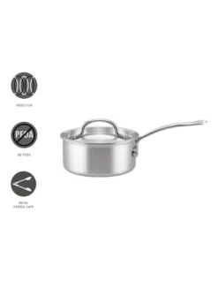 Per Amore Induction Covered Saucepan 16cm/1.4L In Stainless Steel 11 Per Amore Induction Covered Saucepan 16cm/1.4L In Stainless Steel -Kitchen Essentials Shop 968129830 3 720x928