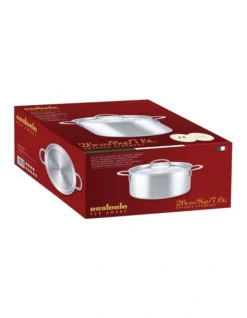 Per Amore Induction Covered Stockpot 26cm/7.6L In Stainless Steel -Kitchen Essentials Shop 968130100 7 720x928