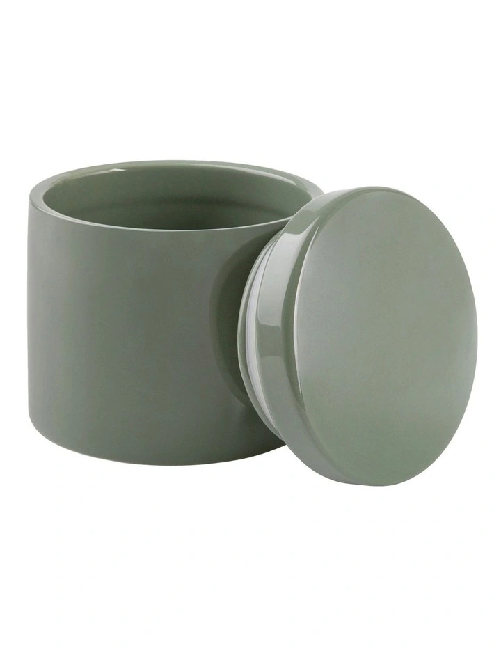 Maxwell & Williams Gift Boxed Epicurious Canister 600ml In Sage 4 Maxwell & Williams Gift Boxed Epicurious Canister 600ml In Sage - Image 2