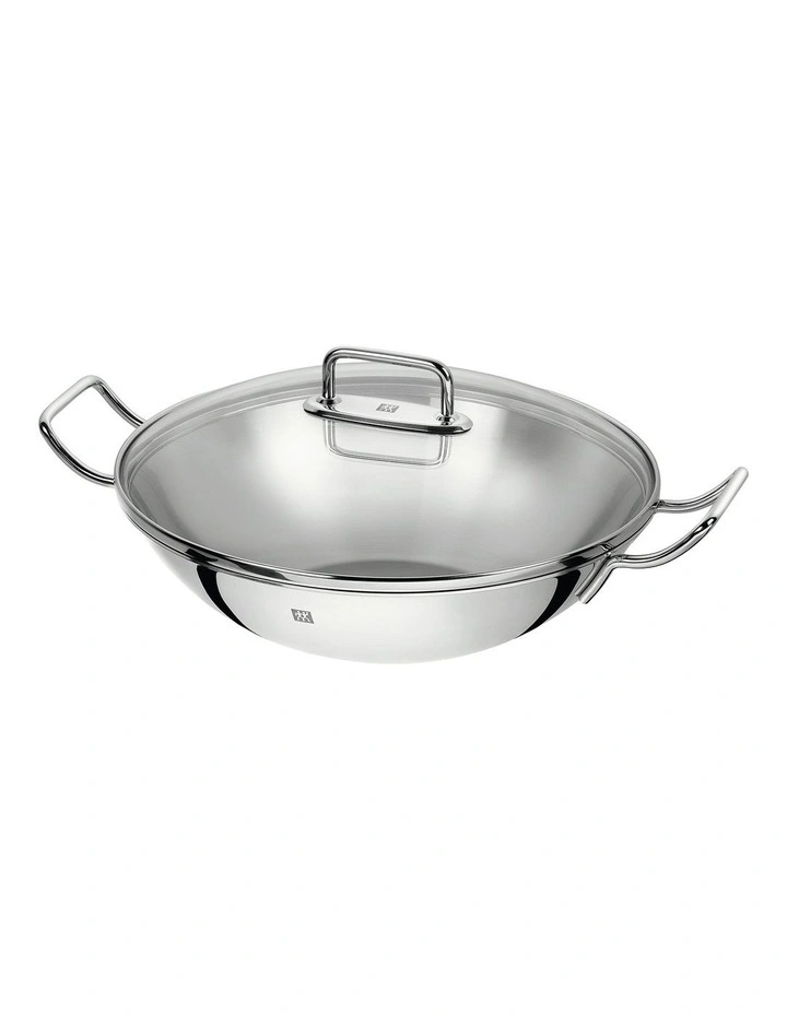 Zwilling Wok 2 Side Handles In Silver 3 Zwilling Wok 2 Side Handles In Silver