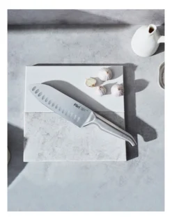 Pro East/West Santoku Knife 17cm In Silver 12 Pro East/West Santoku Knife 17cm In Silver -Kitchen Essentials Shop 975517660 4 720x928