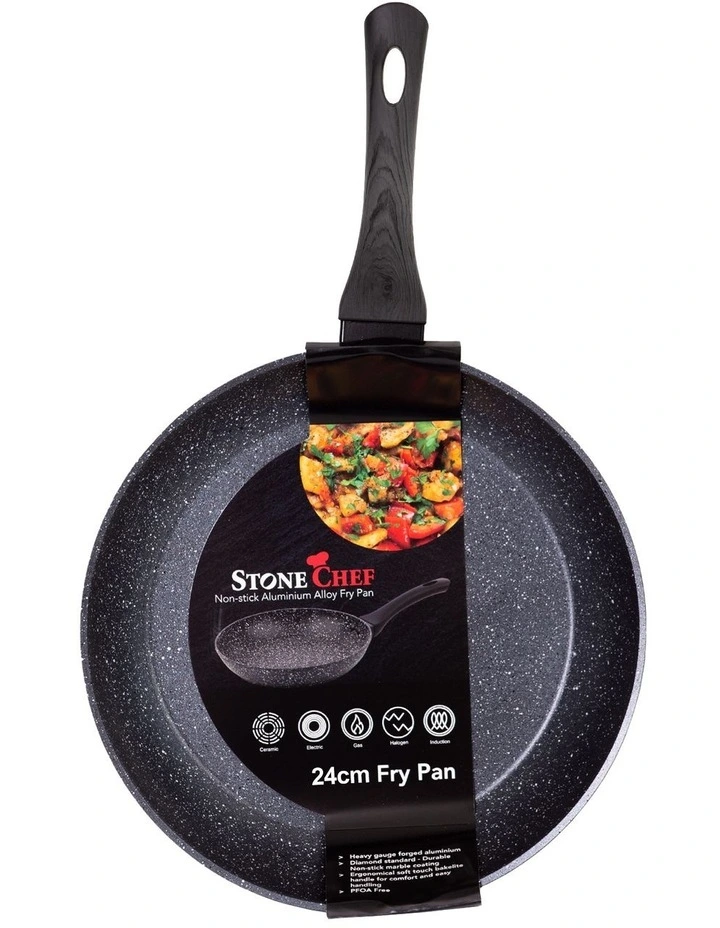 Forged Frying Pan 24cm In Black 6 Forged Frying Pan 24cm In Black - Image 4