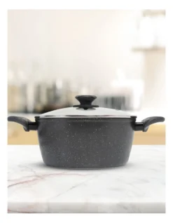 Wok Pan 30cm And Casserole 24cm Set In Black -Kitchen Essentials Shop 991181350 3 720x928